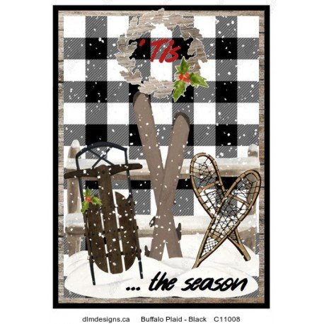 Buffalo Plaid - Black