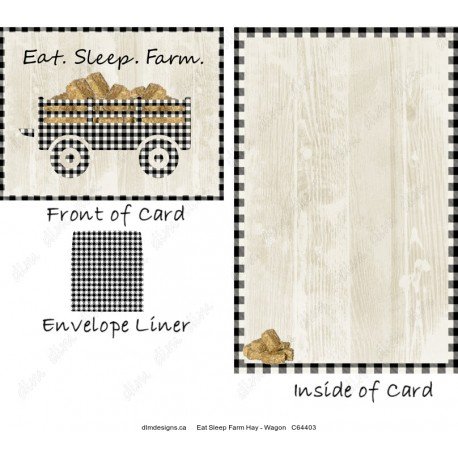 Eat Sleep Farm Hay - Wagon