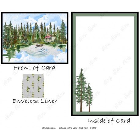 Cottage on the Lake - Red Roof