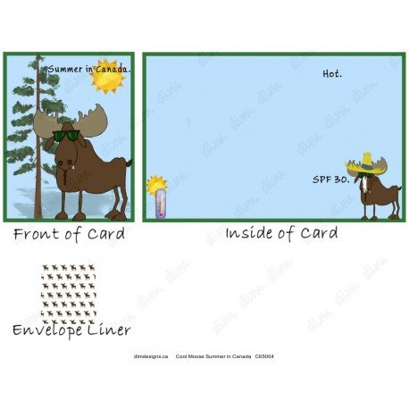 Cool Moose Summer in Canada