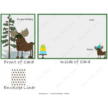 Cool Moose Birthday