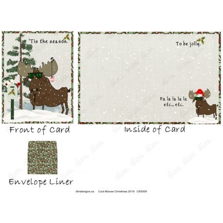 Cool Moose Christmas