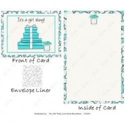 It's a Girl Thing - Love those Blue Boxes