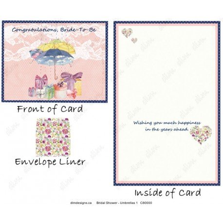Bridal Shower - Umbrellas 1