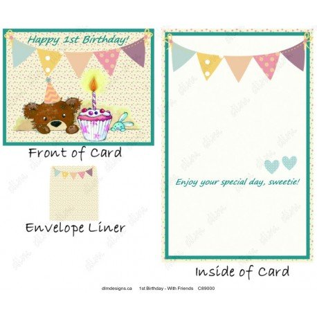 1st Birthday - With Friends