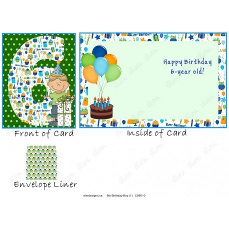 6th Birthday Boy (1)