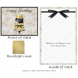 Birthday  - Black, Gold and White (2)