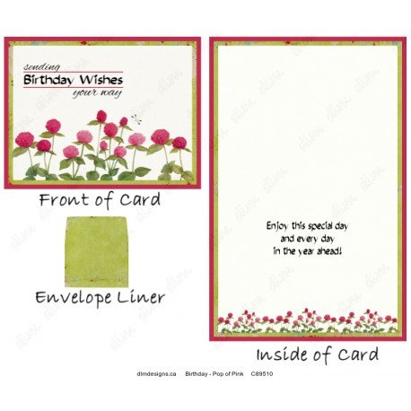 Birthday - Pop of Pink