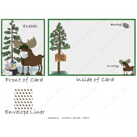Cool Moose Stay Safe