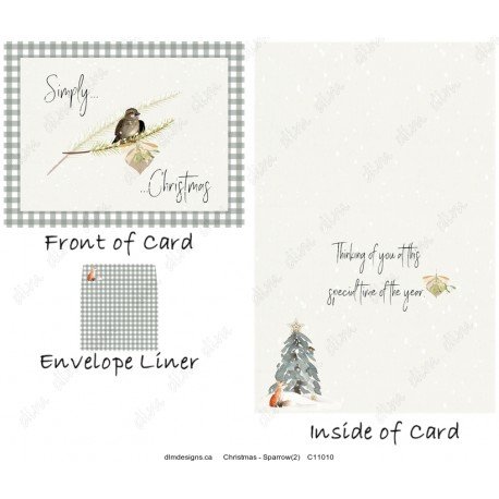 Christmas - Sparrow (2)