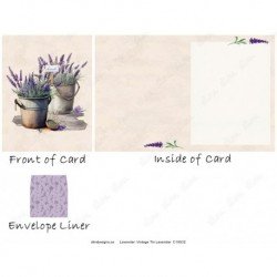 Lavender - Vintage Tin Lavender