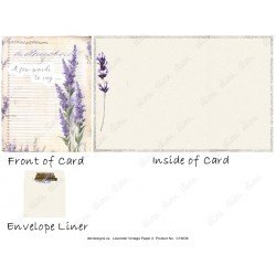 Lavender Vintage Paper 2