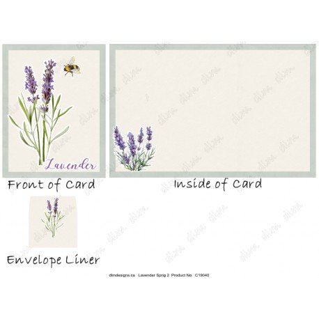 Lavender Sprig 2