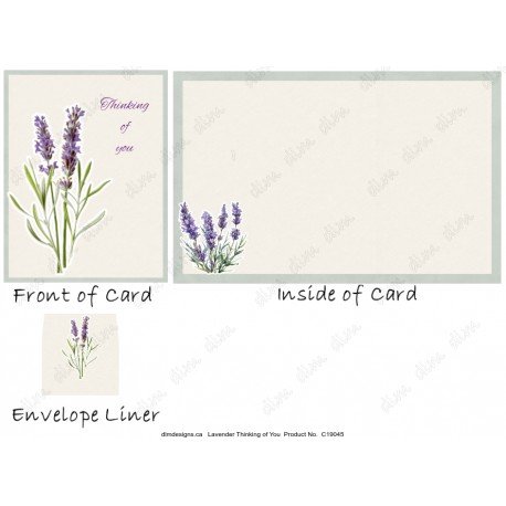Lavender Thinking of You