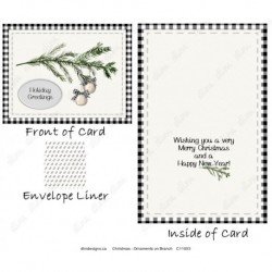 Christmas - Ornaments on Branch