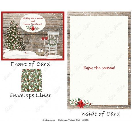 Christmas - Vintage Chair