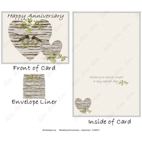 Wedding Anniversary – Sparrows
