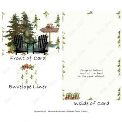 Wedding Anniversary – Muskoka Chairs