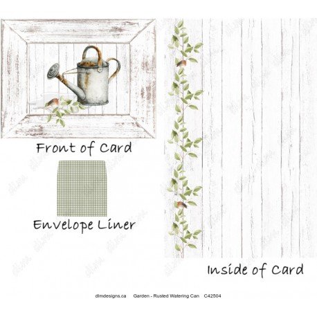 Garden - Rusted Watering Can